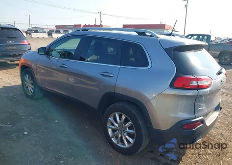 2017 Jeep Cherokee Limited 4X4 из США, поврежденный, VIN 1C4PJMDS8HW596501